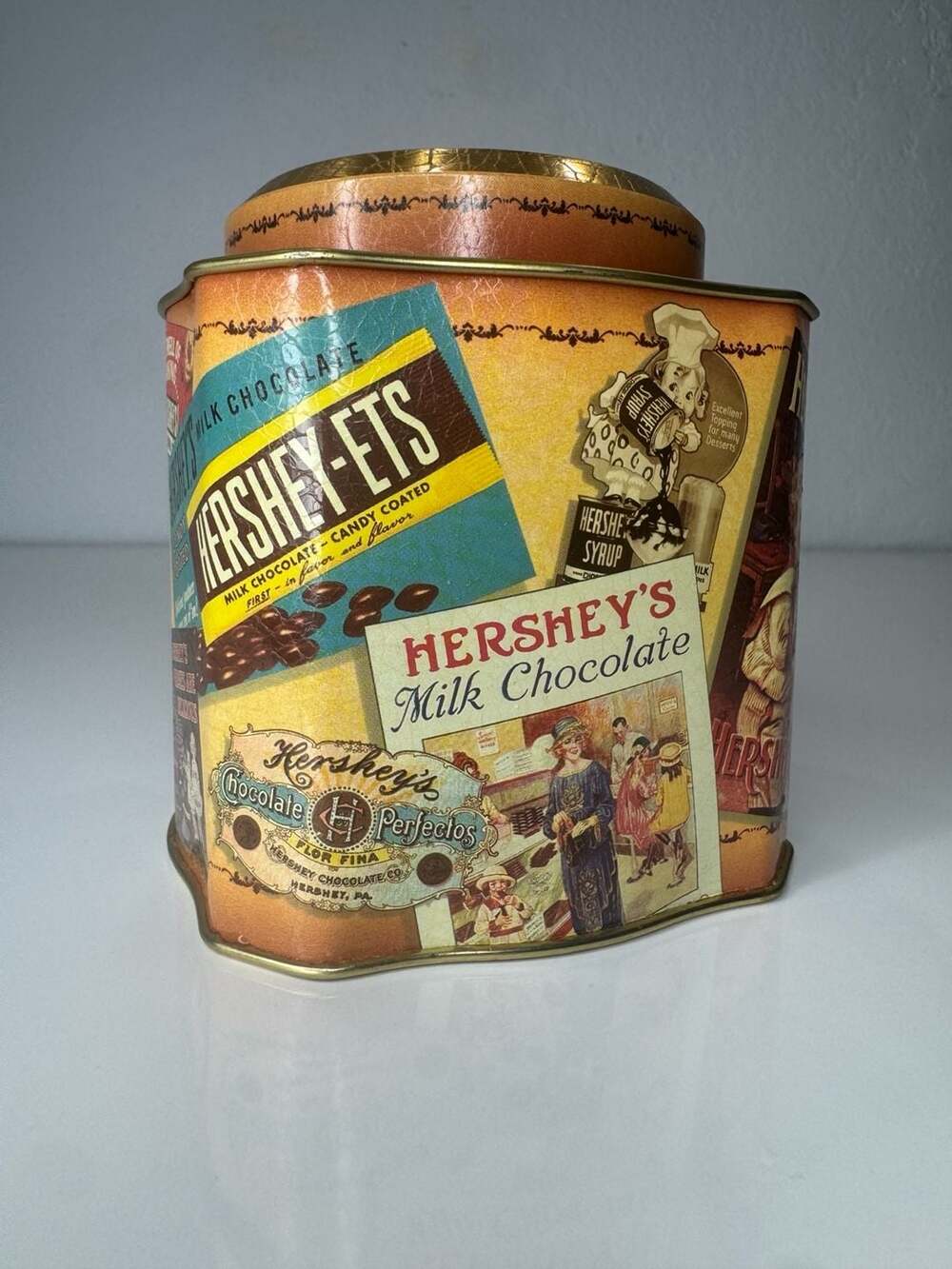 1995 Hershey's Vintage Edition Series #3 Collectible Metal Tin Canister